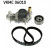 Pompe à eau + kit de courroie de distribution VKMC 06010 SKF, Vignette 4