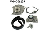 Pompe à eau + kit de courroie de distribution VKMC 06129 SKF