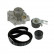 Pompe à eau + kit de courroie de distribution VKMC 06220 SKF