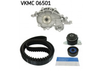 Pompe à eau + kit de courroie de distribution VKMC 06501 SKF
