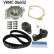 Pompe à eau + kit de courroie de distribution VKMC 06602 SKF