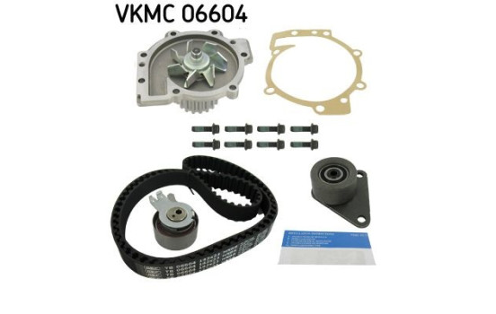 Pompe à eau + kit de courroie de distribution VKMC 06604 SKF, Image 3