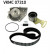 Pompe à eau + kit de courroie de distribution VKMC 07310 SKF