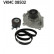 Pompe à eau + kit de courroie de distribution VKMC 08502 SKF, Vignette 2