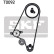 Pompe à eau + kit de courroie de distribution VKMC 90008 SKF, Vignette 2
