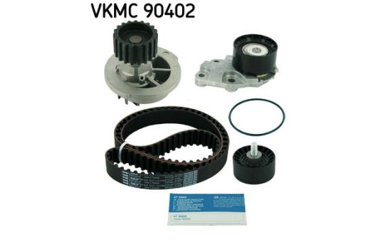 Pompe à eau + kit de courroie de distribution VKMC 90402 SKF, Image 5
