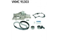Pompe à eau + kit de courroie de distribution VKMC 91303 SKF