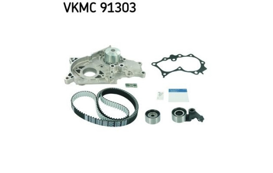 Pompe à eau + kit de courroie de distribution VKMC 91303 SKF
