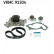 Pompe à eau + kit de courroie de distribution VKMC 91304 SKF