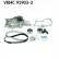 Pompe à eau + kit de courroie de distribution VKMC 91903-2 SKF