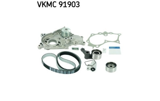 Pompe à eau + kit de courroie de distribution VKMC 91903 SKF