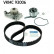 Pompe à eau + kit de courroie de distribution VKMC 93006 SKF, Vignette 2
