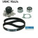 Pompe à eau + kit de courroie de distribution VKMC 95624 SKF, Vignette 2