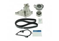 Pompe à eau + kit de courroie de distribution VKMC 95632 SKF