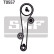 Pompe à eau + kit de courroie de distribution VKMC 95632 SKF, Vignette 6