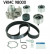 Pompe à eau + kit de courroie de distribution VKMC 98000 SKF