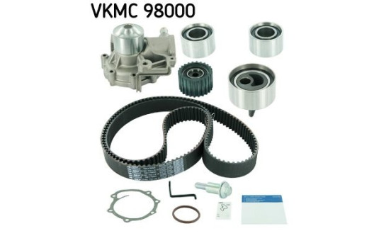 Pompe à eau + kit de courroie de distribution VKMC 98000 SKF