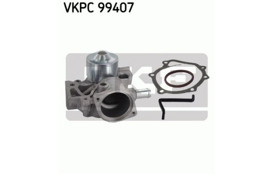Pompe à eau + kit de courroie de distribution VKMC 98109 SKF, Image 2