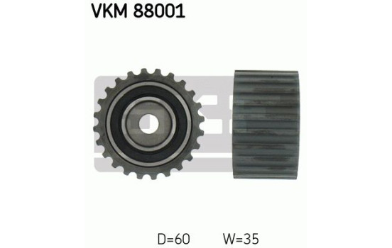 Pompe à eau + kit de courroie de distribution VKMC 98109 SKF, Image 5
