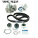 Pompe à eau + kit de courroie de distribution VKMC 98109 SKF, Vignette 7