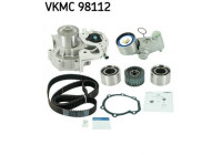 Pompe à eau + kit de courroie de distribution VKMC 98112 SKF