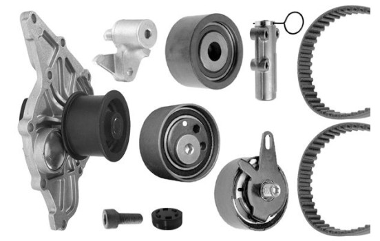 Pompe à eau + kit de courroie de distribution WASSERPUMPEN-SET Bosch, Image 2