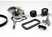 Pompe à eau + kit de courroie de distribution XT-Professional PK09020XT Hepu