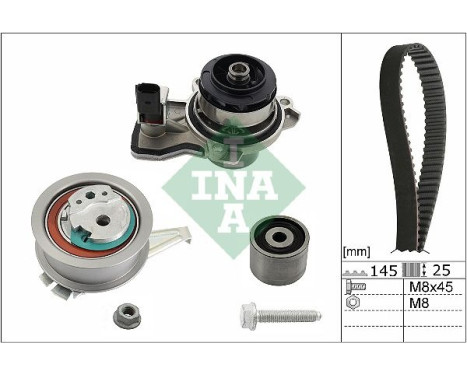 Pompe à eau + kit de distribution 530 0665 30 Ina