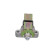 Amortisseur de vibrations, courroie de distribution DTD-2002 Kavo parts, Vignette 5