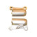 Amortisseur de vibrations, courroie de distribution DTD-4502 Kavo parts