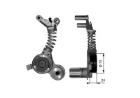 Amortisseur de vibrations, courroie trapézoïdale à nervures DriveAlign® T38406 Gates