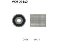 Poulie renvoi/transmission, courroie de distribution VKM 21142 SKF