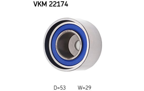 Poulie renvoi/transmission, courroie de distribution VKM 22174 SKF
