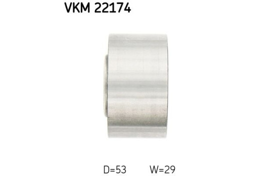 Poulie renvoi/transmission, courroie de distribution VKM 22174 SKF, Image 3
