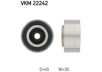 Poulie renvoi/transmission, courroie de distribution VKM 22242 SKF