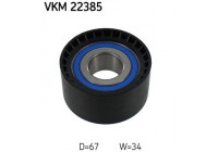 Poulie renvoi/transmission, courroie de distribution VKM 22385 SKF