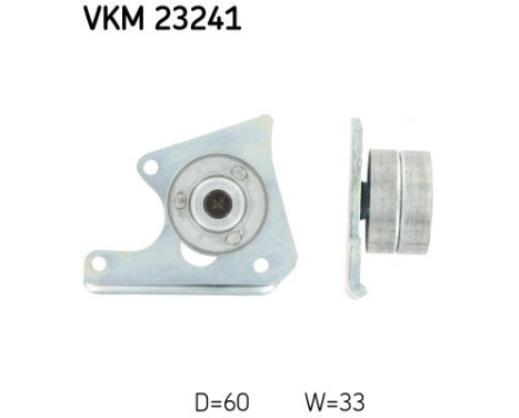 Poulie renvoi/transmission, courroie de distribution VKM 23241 SKF