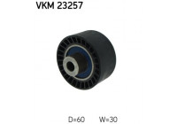 Poulie renvoi/transmission, courroie de distribution VKM 23257 SKF