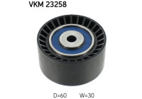 Poulie renvoi/transmission, courroie de distribution VKM 23258 SKF