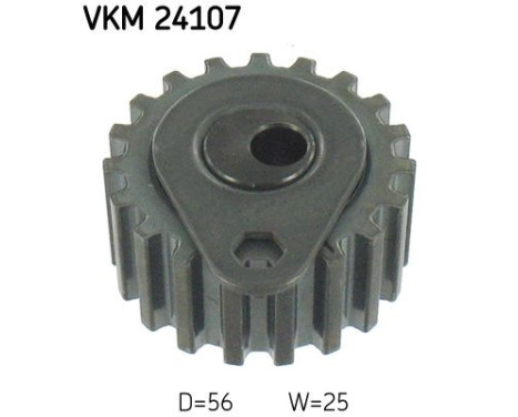 Poulie renvoi/transmission, courroie de distribution VKM 24107 SKF