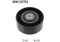Poulie renvoi/transmission, courroie de distribution VKM 25701 SKF