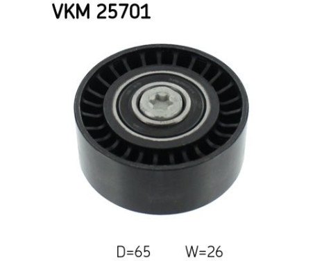 Poulie renvoi/transmission, courroie de distribution VKM 25701 SKF