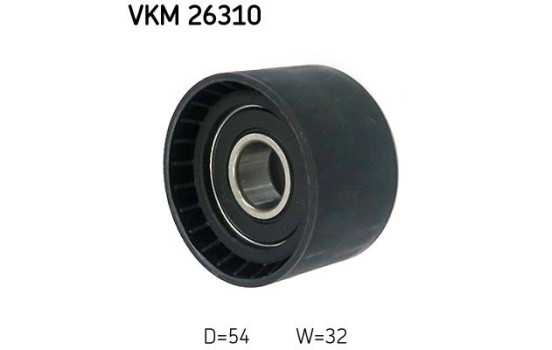 Poulie renvoi/transmission, courroie de distribution VKM 26310 SKF, Image 2