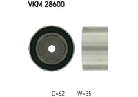 Poulie renvoi/transmission, courroie de distribution VKM 28600 SKF