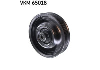 Poulie renvoi/transmission, courroie trapézoïdale à nervures VKM 65018 SKF