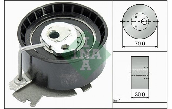 Poulie-tendeur, courroie crantée 531063210 Ina