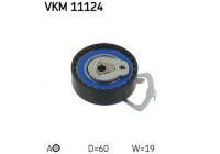 Poulie-tendeur, courroie crantée VKM 11124 SKF
