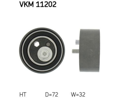 Poulie-tendeur, courroie crantée VKM 11202 SKF