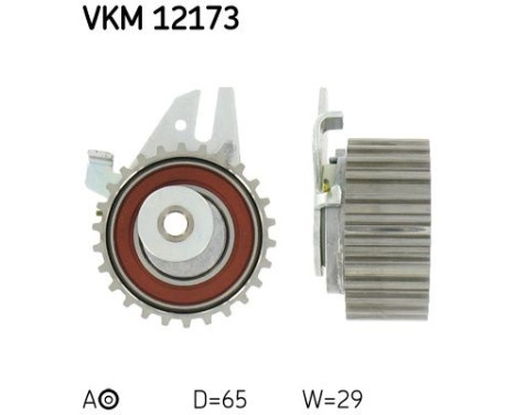 Poulie-tendeur, courroie crantée VKM 12173 SKF