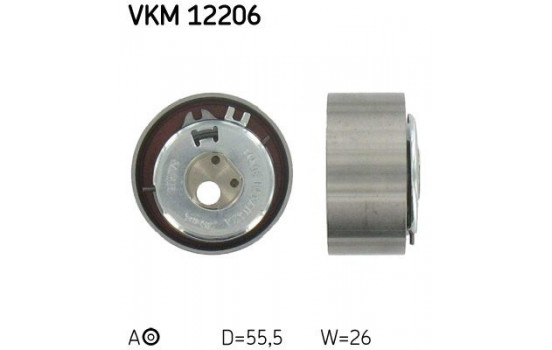 Poulie-tendeur, courroie crantée VKM 12206 SKF